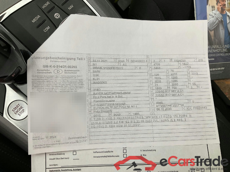 3 Touring 318 d 2.0 110KW AT8 E6d #2