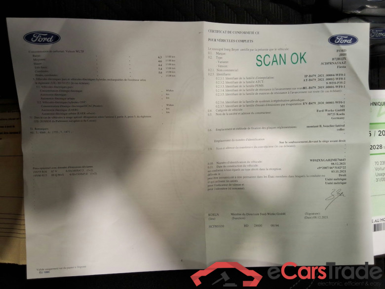 FORD FIESTA 1.0I ECOBOOST MHEV 92KW TITANIUM #4
