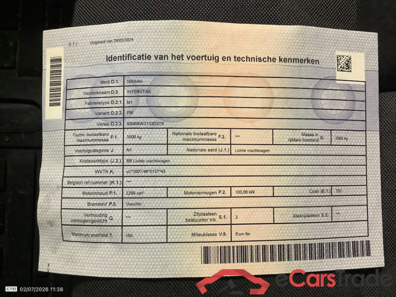 NISSAN INTERSTAR 2.3 DCI 135 L2H2 3.5T N-CONNECTA #5