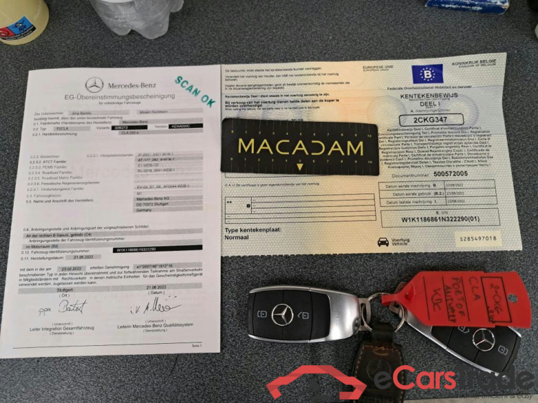 MERCEDES - MER CLA SHOOTING BRAKE 250 e 218PK DCT Premium Plus & Seat Comfort & Trailer Hook & Parking Pack &  Camera  * HYBRID * #4
