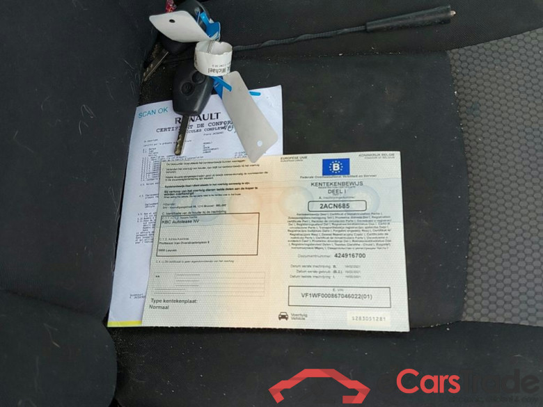 RENAULT - REN KANGOO EXPRESS B/F Blue dCi 80PK Grand Confort       ***        ENGINE OUT DISTRIBUTION BELT   -  MOTORSCHADEN ZAHNRIEMEN   !           *** #4