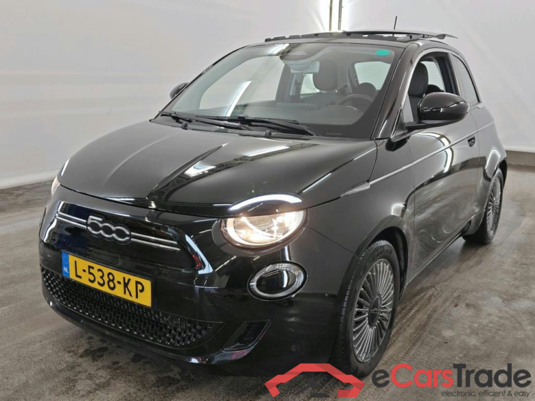 Fiat 500e 42kWh Icon + Skydome - Panoramisch open dak