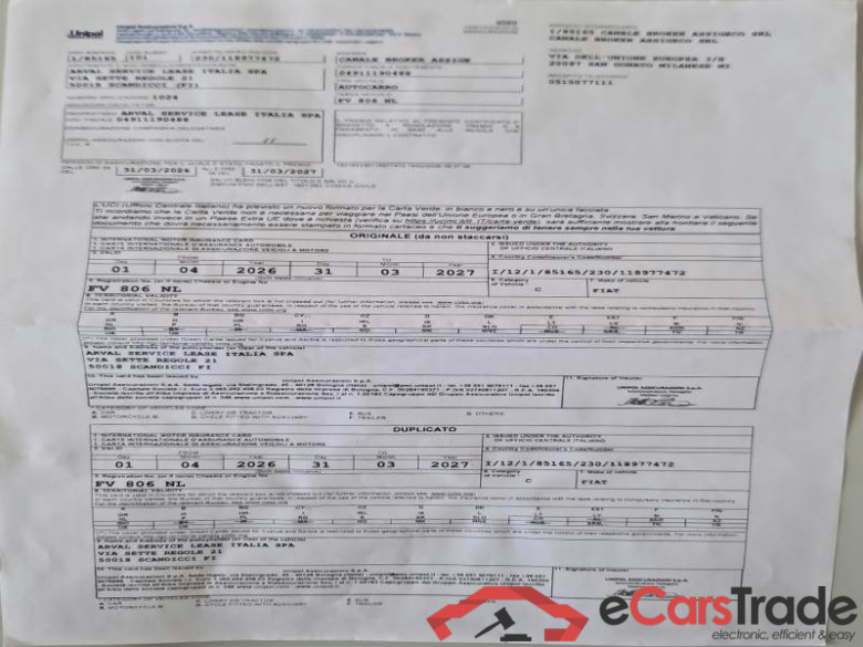 FIAT PANDA / 2012 / 5P / BERLINA 900CC NATURAL POWER EURO6 VAN 2 P. POP
