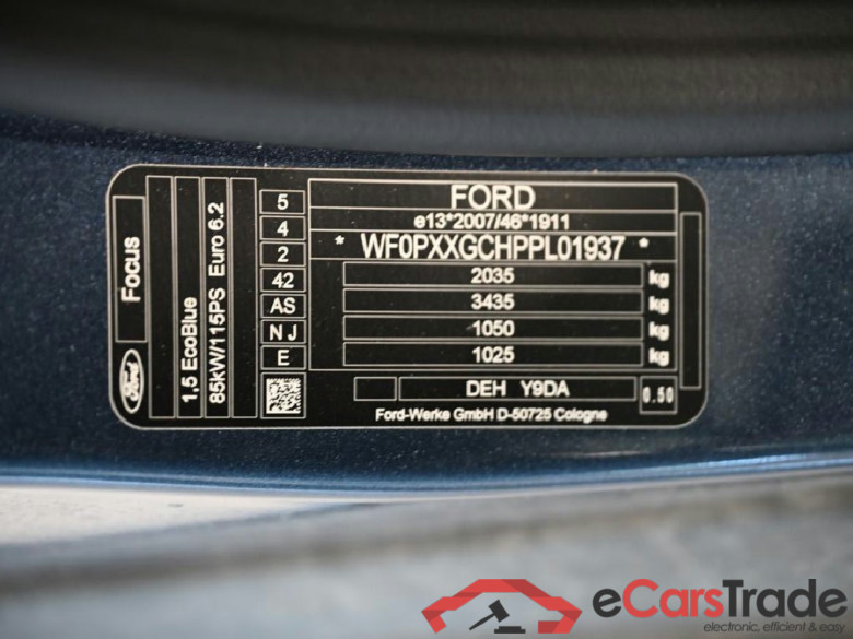 Focus Turnier Titanium X 1.5 EcoBlue 85KW AT8 E6d #5