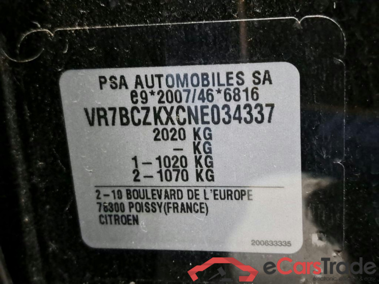 CITROËN - CIT C4 136PK Shine Pack * ELECTRIC * #6