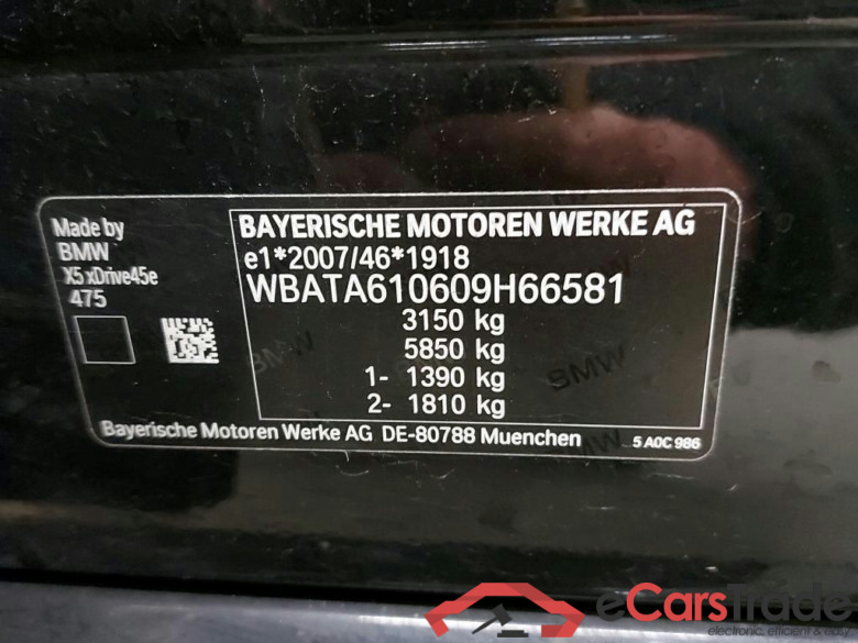 BMW - BMW X5 xDrive45eA 394PK M Sport Pack Innovation & Business+ & Travel Towing Hook * HYBRID * #6