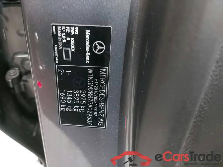 MERCEDES - MER EQE SUV 350+ 292PK Luxury Line With Heated Electric Mem Seats & Towing Hook With ESP #6