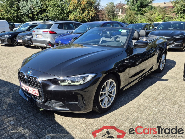 BMW 420d Cabrio Aut. LED LC-Pro Navi Sport-Leather KeylessGo Camera Klima PDC ...
