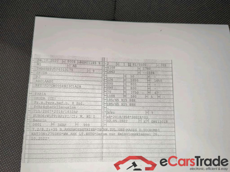 Fabia Ambition 1.0 TSI 81KW AT7 E6d #6