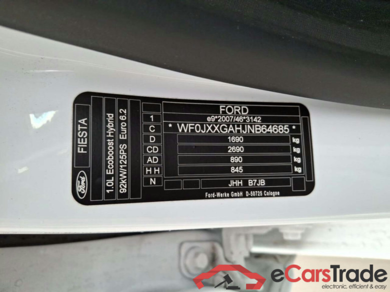 FORD Fiesta 1.0 EcoB.Hy. Tit. #5