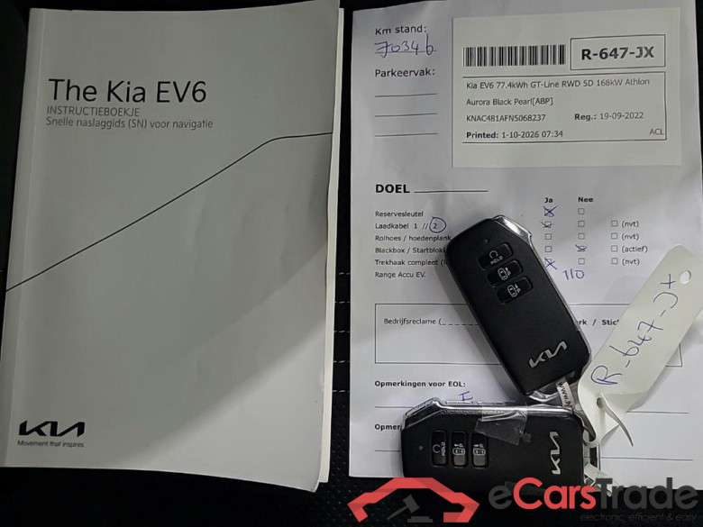 KIA EV6 77.4kWh GT-Line RWD 5D 168kW Athlon Edition #5