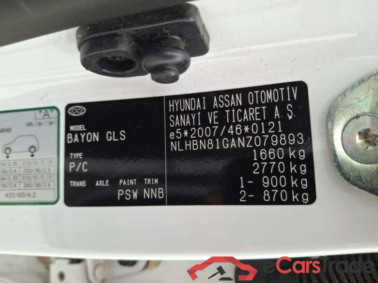 HYUNDAI Bayon 1.0 T-GDI Comfort #4